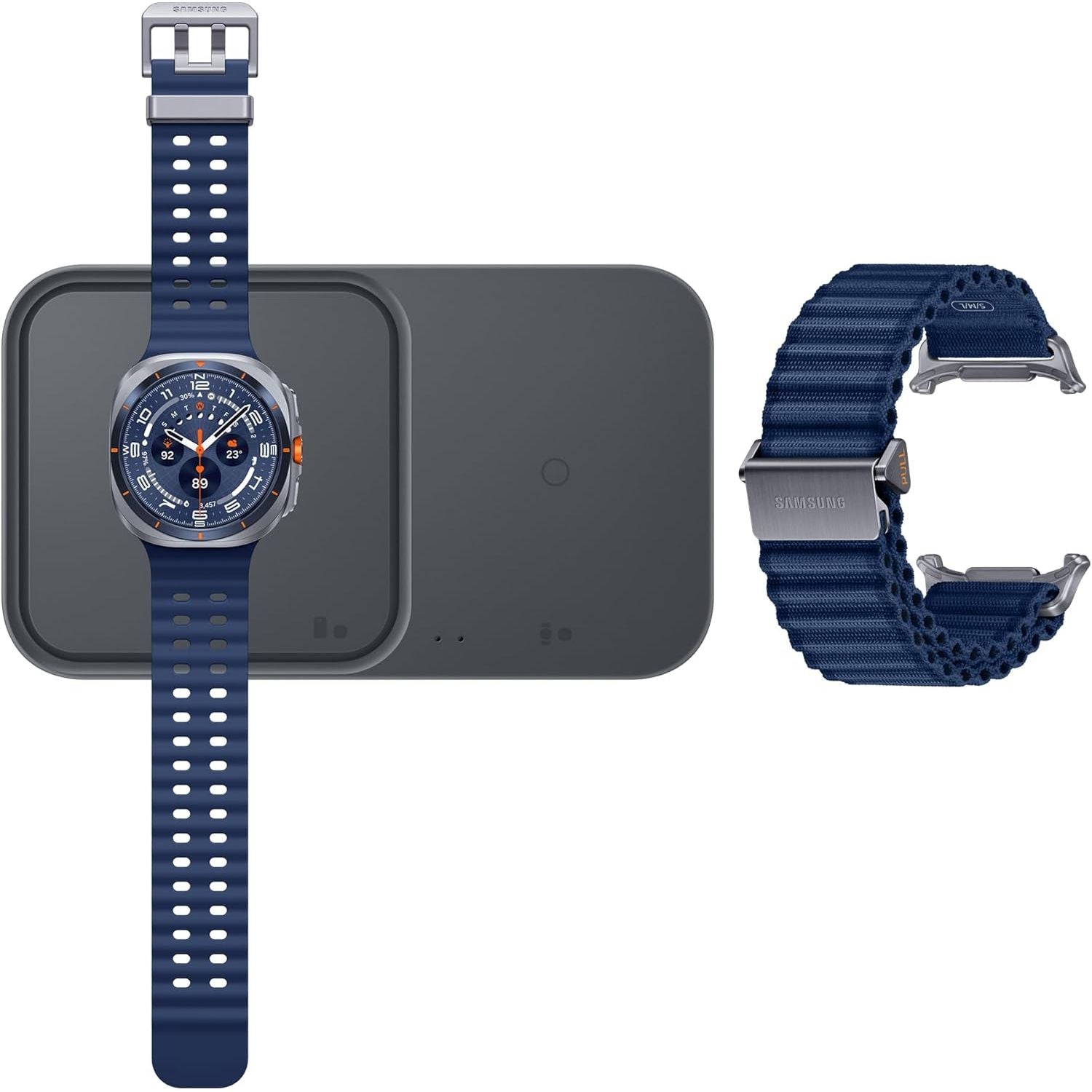 Buy Samsung,Samsung Galaxy Watch Ultra 47mm (SM-L705) 64GB – Titanium Blue - Gadcet UK | UK | London | Scotland | Wales| Near Me | Cheap | Pay In 3 | Smart Watches